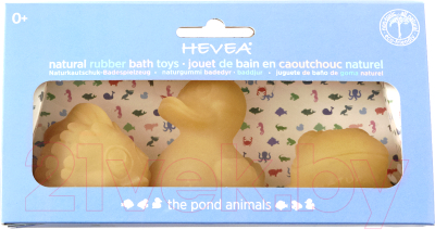 Набор игрушек для ванной Hevea Pond Animals