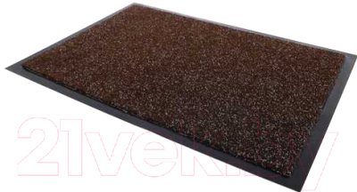 Коврик грязезащитный Kovroff Лофт ребристый 50x80 / 80203 (коричневый)