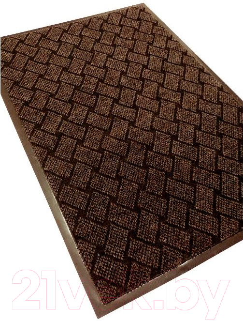 Коврик грязезащитный Kovroff Крафт ребристый 40x60 / 70103 (коричневый)