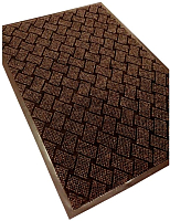Коврик грязезащитный Kovroff Крафт ребристый 50x80 / 70203 (коричневый) - 