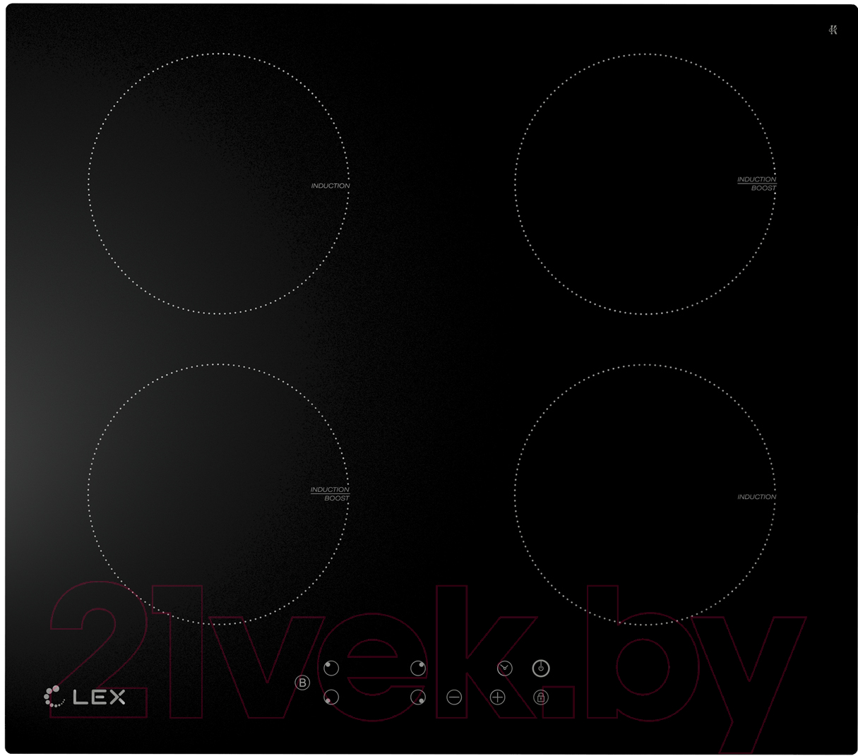 Индукционная варочная панель Lex EVI 640-1 BL / CHYO000181