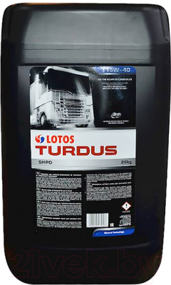 

Моторное масло Lotos, Turdus SHPD SAE 15W40