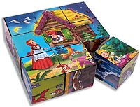 

Развивающая игрушка РЫЖИЙ КОТ, Кубики. Коллекция сказок / К09-8150