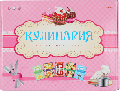 Настольная игра РЫЖИЙ КОТ Кулинария / ИН-2879