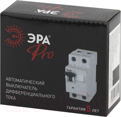 Дифференциальный автомат ЭРА Pro NO-902-05 АВДТ 63 C63 30мА 1P+N тип A / Б0031855