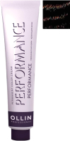 Крем-краска для волос Ollin Professional Performance Permanent Color Cream 6/72 (60мл, темно-русый коричнево-фиолетовый) - 