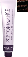 Крем-краска для волос Ollin Professional Performance Permanent Color Cream 7/72 (60мл, русый коричнево-фиолетовый) - 