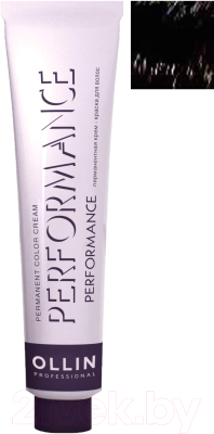 Крем-краска для волос Ollin Professional Performance Permanent Color Cream 6/75 (60мл, темно-русый коричнево-махагоновый)