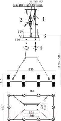 Люстра ST Luce SL6007.203.20