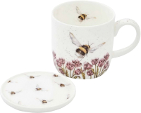 

Кружка Royal Worcester, Wrendale Designs Шмель / WNOP3943-XG