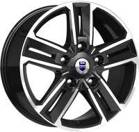 

Литой диск K&K, Backfire (КС763) 18x8" 5x114.3мм DIA 67.1мм ET 50мм Алмаз черный