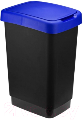 Контейнер для мусора Idea Твин М2469 (25л, синий)