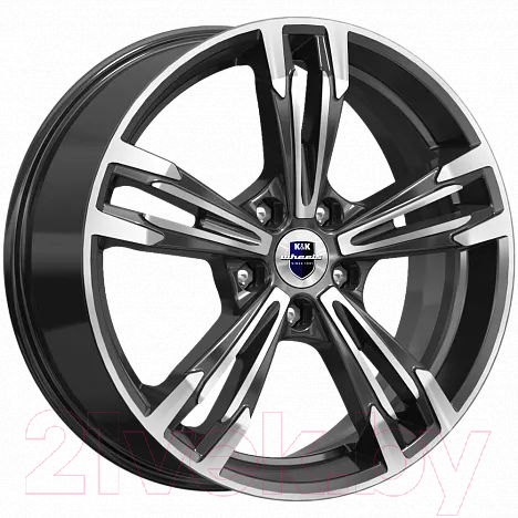 Литой диск K&K КС935 Karrera Light 18x7" 5x114.3мм DIA 60.1мм ET 35мм (Алмаз черный)