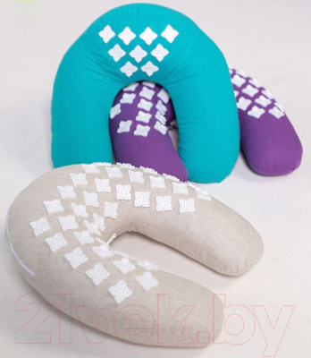 Изображение товара Подушка для сна Smart Textile Smart massage / ST4298 (лузга гречихи, бежевый)