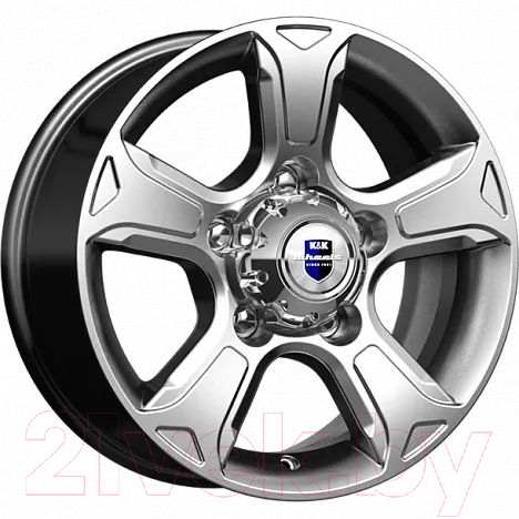 Литой диск K&K Атлант (КС757) 16x7" 5x139.7мм DIA 108.5мм ET 35мм Дарк платинум