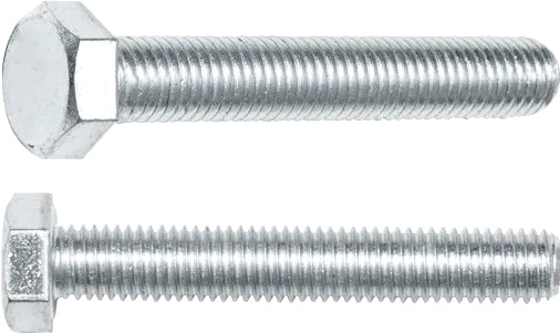 Болт Starfix Шестигранный М8х25 DIN 933 прочность 8.8 / SM-72592-20 (20кг, оцинкованный)