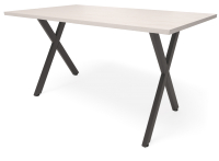 Обеденный стол Millwood Лофт Хьюстон Л18 100x70 (дуб табачный крафт/металл черный) - 