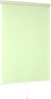 Рулонная штора Delfa Сантайм Лен СРШП-05В 2468 (62x170, салатовый) - 