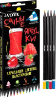 

Набор цветных карандашей deVente, Juicy Black 2М / 5024119