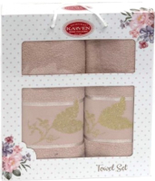 

Набор полотенец Karven, ALTIN YAPRAK махра 50x90/70x140 / HS1630 v2