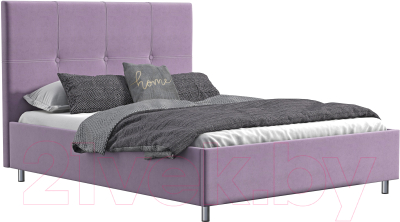 Двуспальная кровать Natura Vera Венна 160x200 (Velutto 10)