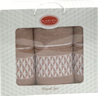 

Набор полотенец Karven, TILE махра 50x90(2)/70x140 / HS1647 v5