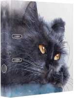 Папка-регистратор deVente Black Cat / 3090134 (сиреневый) - 