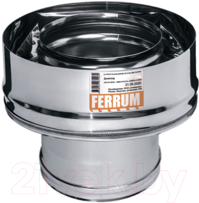 Переходник для дымохода Ferrum Ф130x200 / f0320 (430/0.8мм)