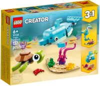 Конструктор Lego Creator Дельфин и черепаха / 31128 - 