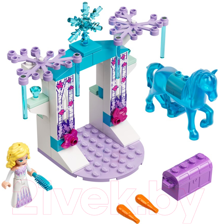 Конструктор Lego Princess Ледяная конюшня Эльзы и Нокка / 43209