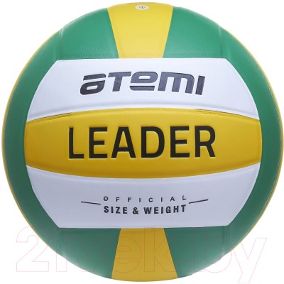 Мяч волейбольный Atemi Leader (желтый/белый/зеленый)