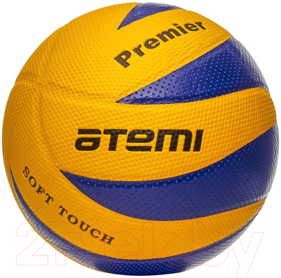 Мяч волейбольный Atemi Premier (желтый/синий)