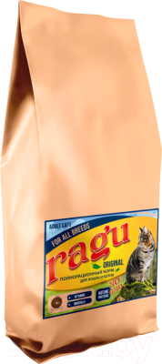 Сухой корм для кошек Ragu для кошек и котов (1.5кг)