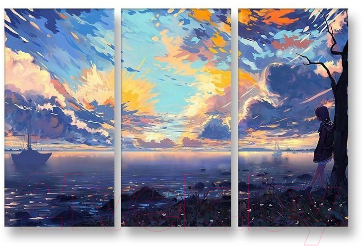 Картина модульная Citydecor 7.75 (117x75)