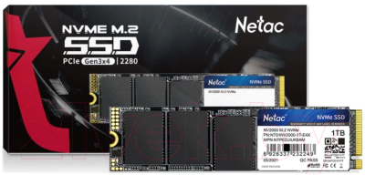 SSD диск Netac NV2000 1TB (NT01NV2000-1T0-E4X)