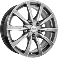 

Литой диск X'trike, X-120M 7x17" 5x114.3мм DIA 66.1мм ET 40мм HSB/FP
