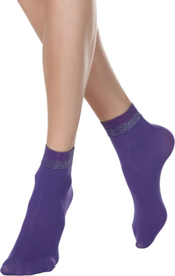 Носки Conte Elegant Fantasy (р.23-25, silver-violet) -