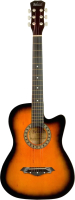 Акустическая гитара Belucci BC3810 SB (санберст) - 