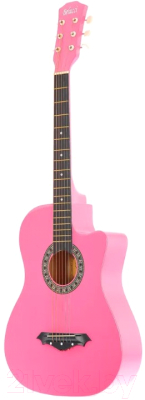 Акустическая гитара Belucci BC3810 PI (розовый)