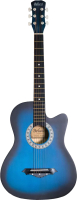 Акустическая гитара Belucci BC3820 BLS (синий) - 