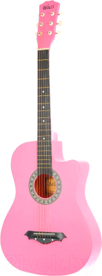 Акустическая гитара Belucci BC3820 PI (розовый)