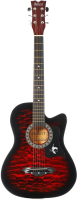 Акустическая гитара Belucci BC3830 RDS (огненный) - 