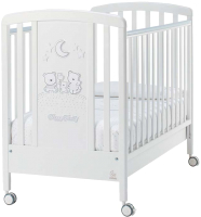 Детская кроватка Italbaby Happy Family Strass / 070.0700-0005 (белый) - 