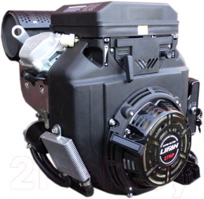 Двигатель бензиновый Lifan 2V78F-2A / 6080 (шпонка 25мм, 27лс)