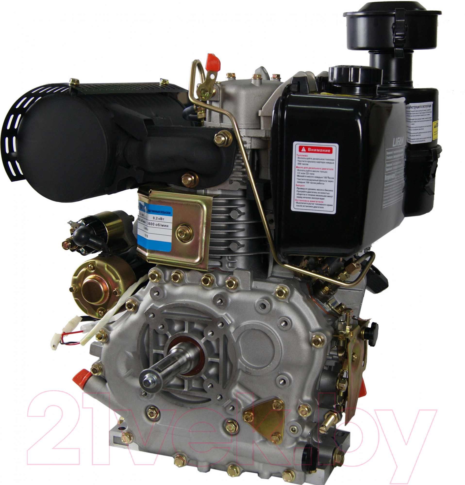 Двигатель дизельный Lifan C192FD / 6079