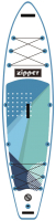 SUP-борд Zipper SX Line 12.6 (голубой) - 