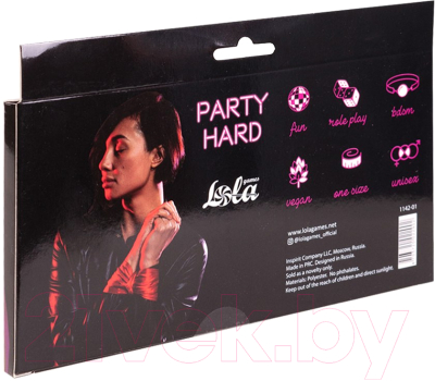 Фиксатор Lola Games Party Hard Wink / 1142-01lola (красный)