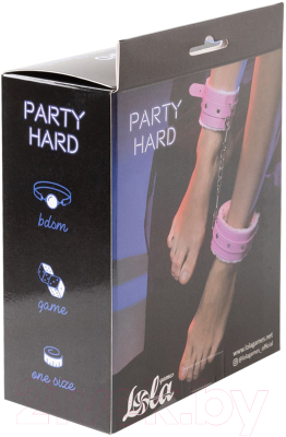 Наножники Lola Games Party Hard Eternity / 1103-03lola (розовый)