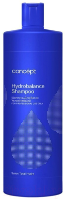 Шампунь для волос Concept Salon Total Hydro (1л)