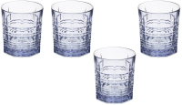 Набор стаканов Luminarc Даллас O0129 (4шт, фиолетовая дымка) - 